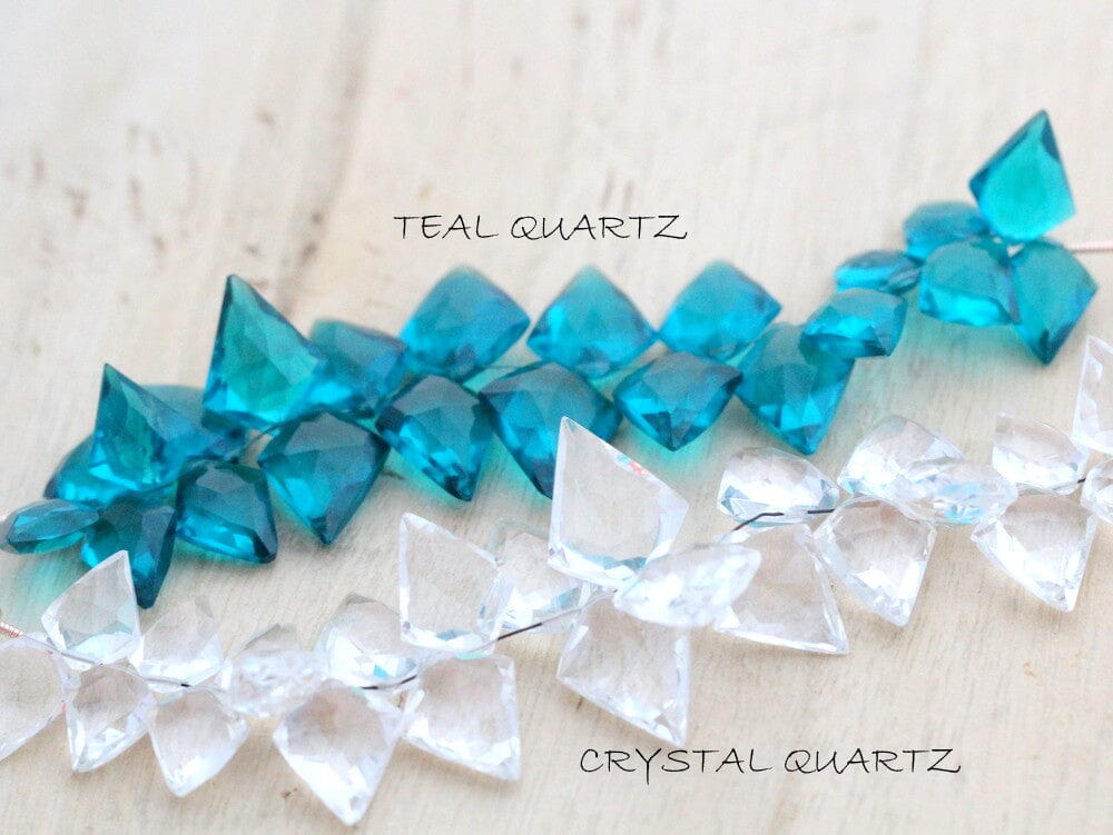 Arrow Drop Earrings | Quartz Arrowhead Earrings