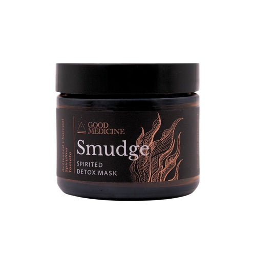Smudge Spirited Detox Mask | Activated Charcoal & Spirulina Face Mask