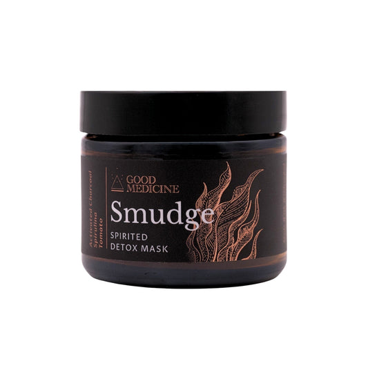 Smudge Spirited Detox Mask | Activated Charcoal & Spirulina Face Mask