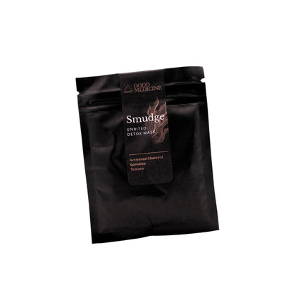 Smudge Spirited Detox Mask | Activated Charcoal & Spirulina Face Mask