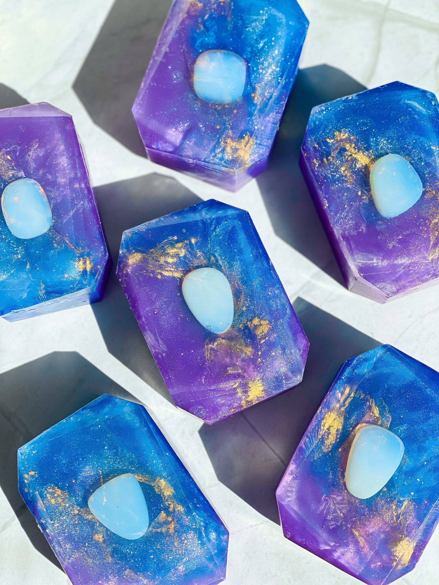 Spirit of Eternity Soap - Opalite Crystal-Infused Ritual Bar
