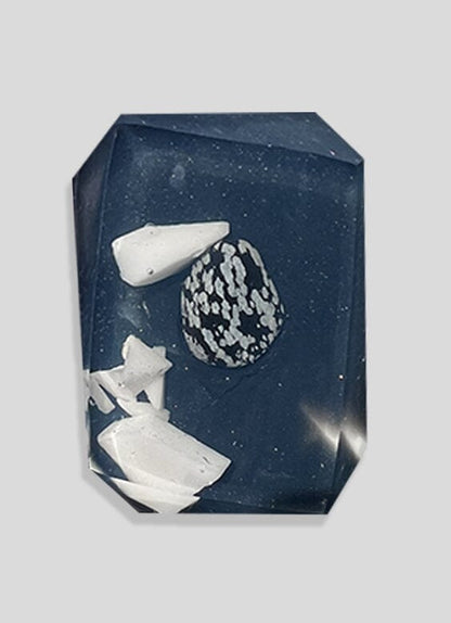 Spiritual Shield Soap - Snowflake Obsidian Ritual Bar