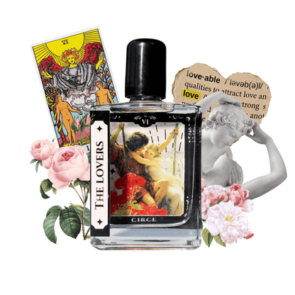 The Lovers Tarot Perfume Oil Roller – Red Plum, Freesia & Soft Woods