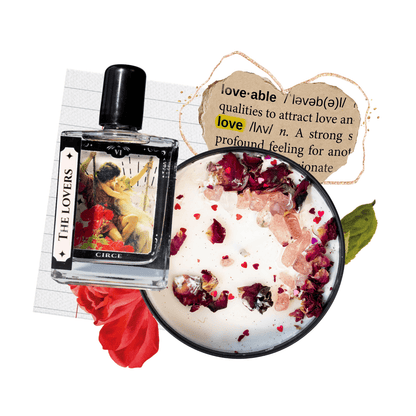 The Lovers Tarot Perfume Oil Roller – Red Plum, Freesia & Soft Woods
