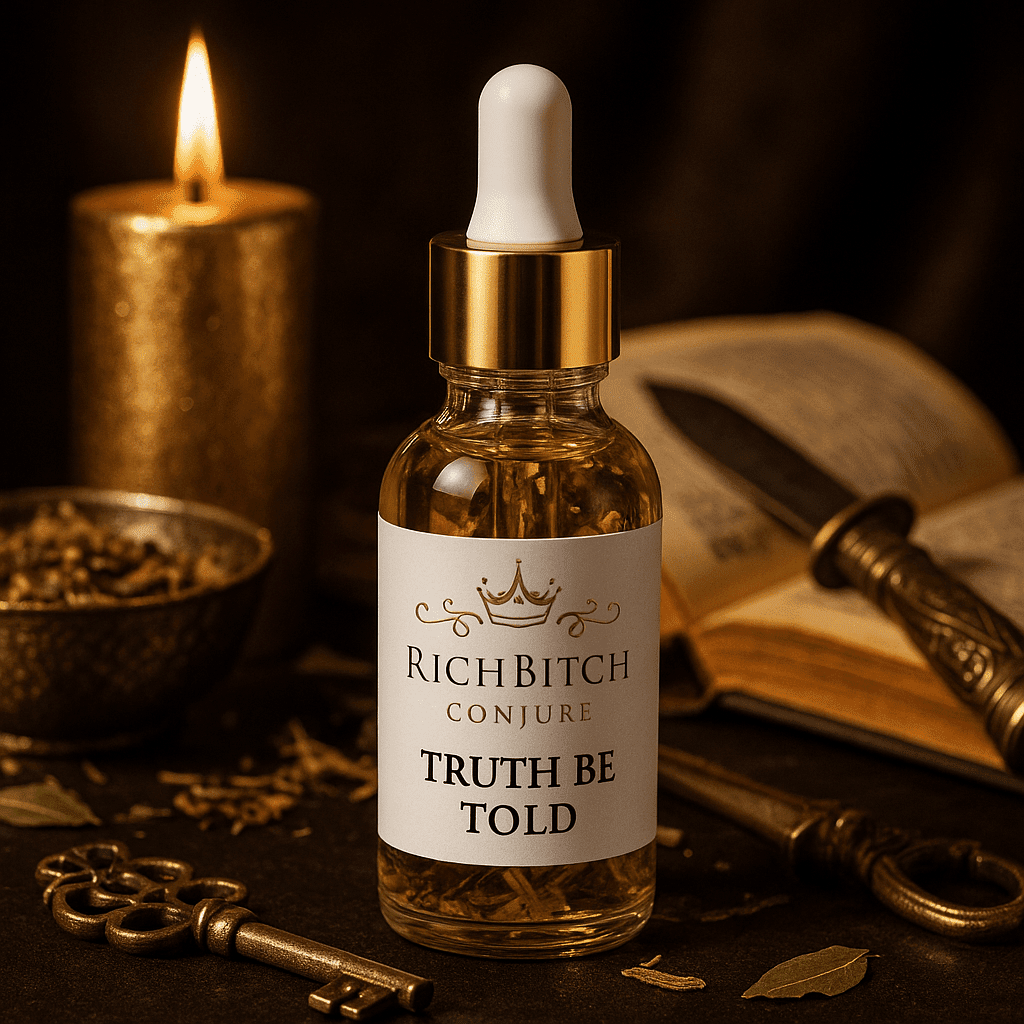 Truth Be Told Ritual Oil | Clarity & Reflection Ritual Oil