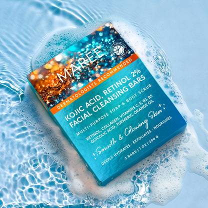 Turmeric Kojic Soap & Scrub - Brightening & Acne Clearing Bars