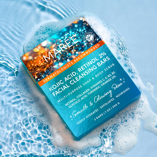 Turmeric Kojic Soap & Scrub - Brightening & Acne Clearing Bars