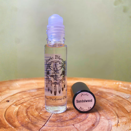 Sandalwood Roll-on Perfume Oil - Egyptian, Arabian & Tunisian Sandalwood