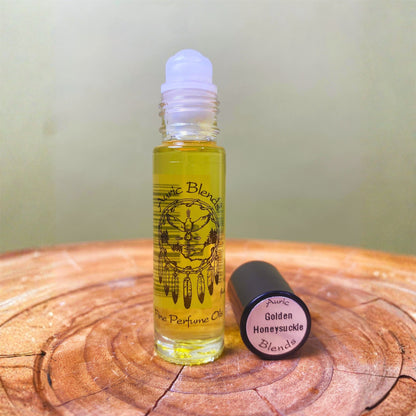 Golden Honeysuckle Roll-on Perfume Oil - Creamy Floral & White Musk