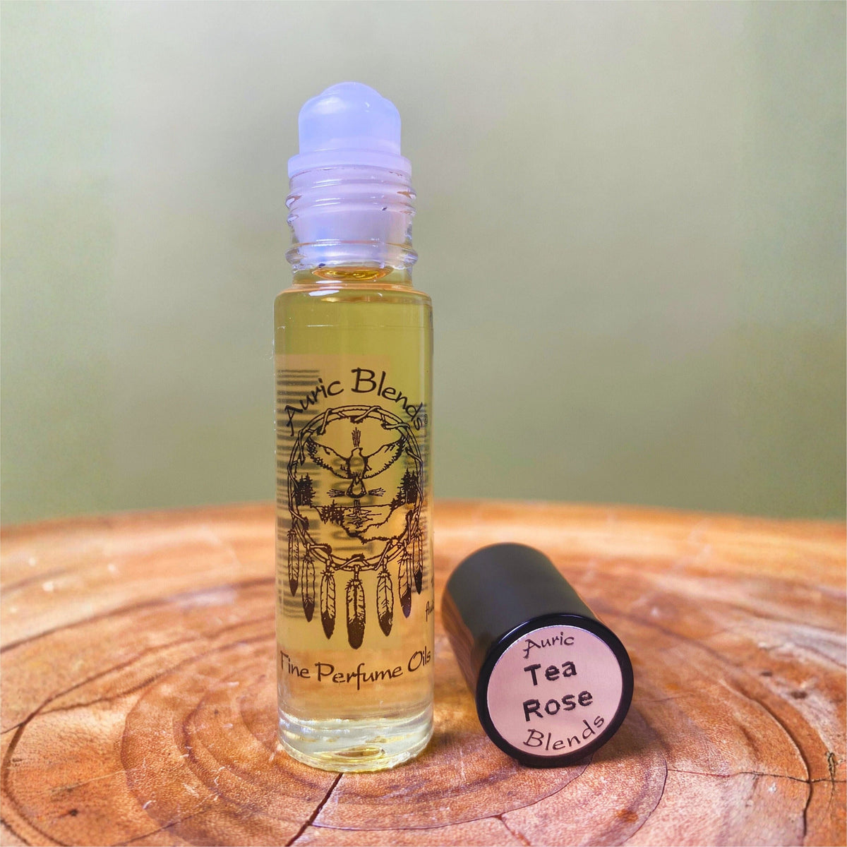 Tea Rose Roll-on Perfume Oil - Rose Petals & Sandalwood