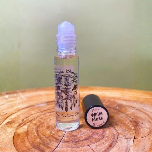 White Musk Roll-on Perfume Oil - Soft Musk & Warm Woods
