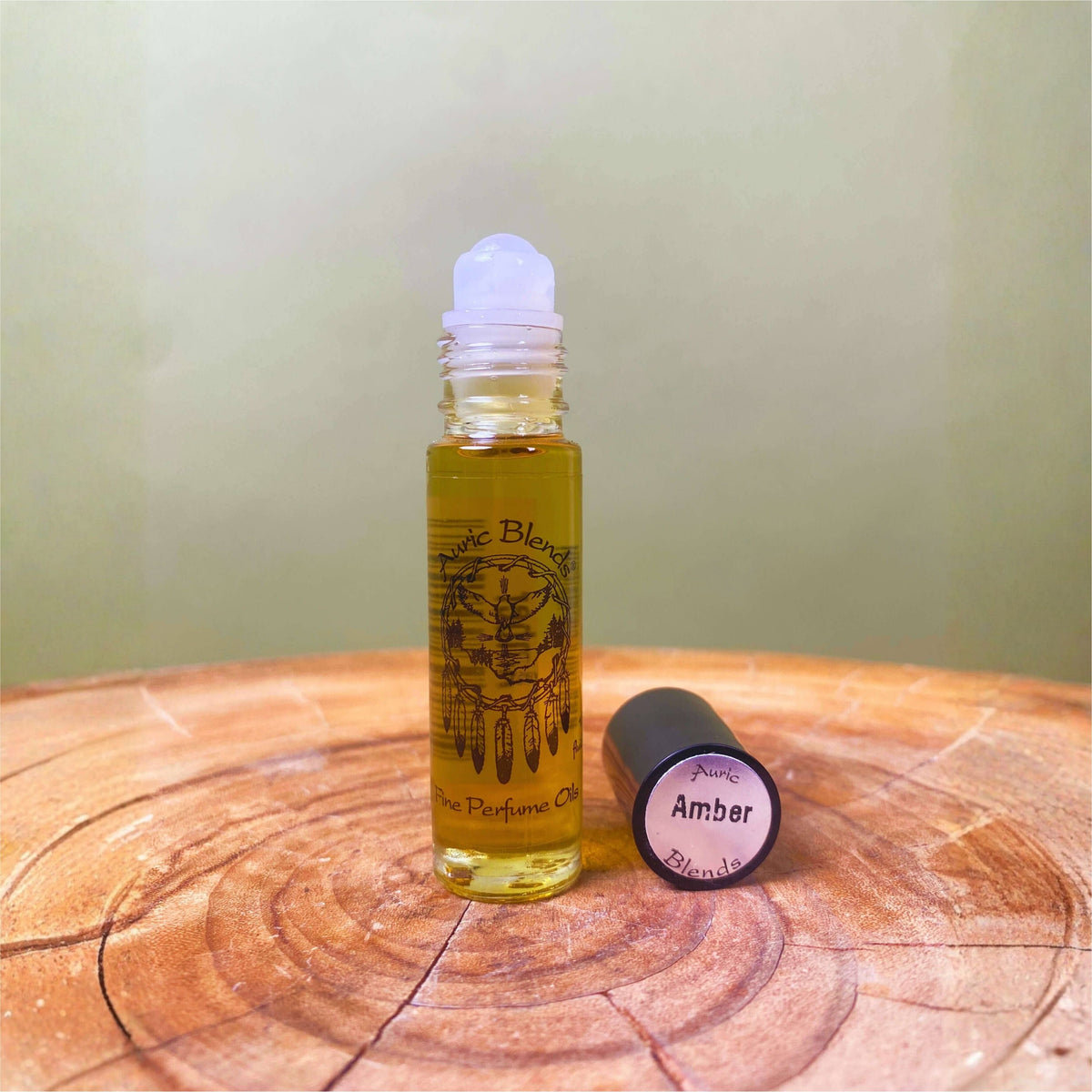 Amber Roll-on Perfume Oil - Warm Vanilla & Oud