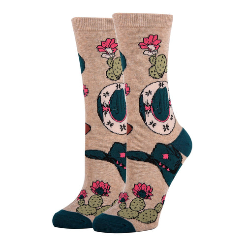 Sombrero Socks – Women’s Graphic Crew Socks