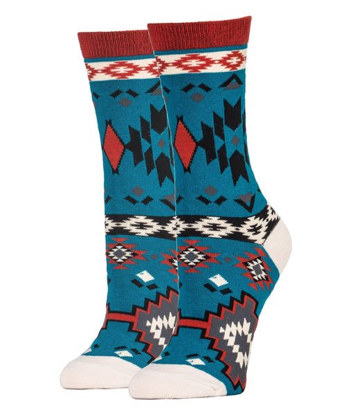 Cascara Sagrada Socks – Women’s Graphic Crew Socks