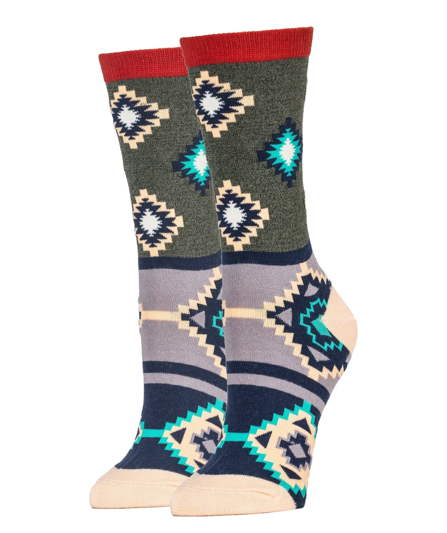 Lemongrass Ale Socks – Women’s Graphic Crew Socks