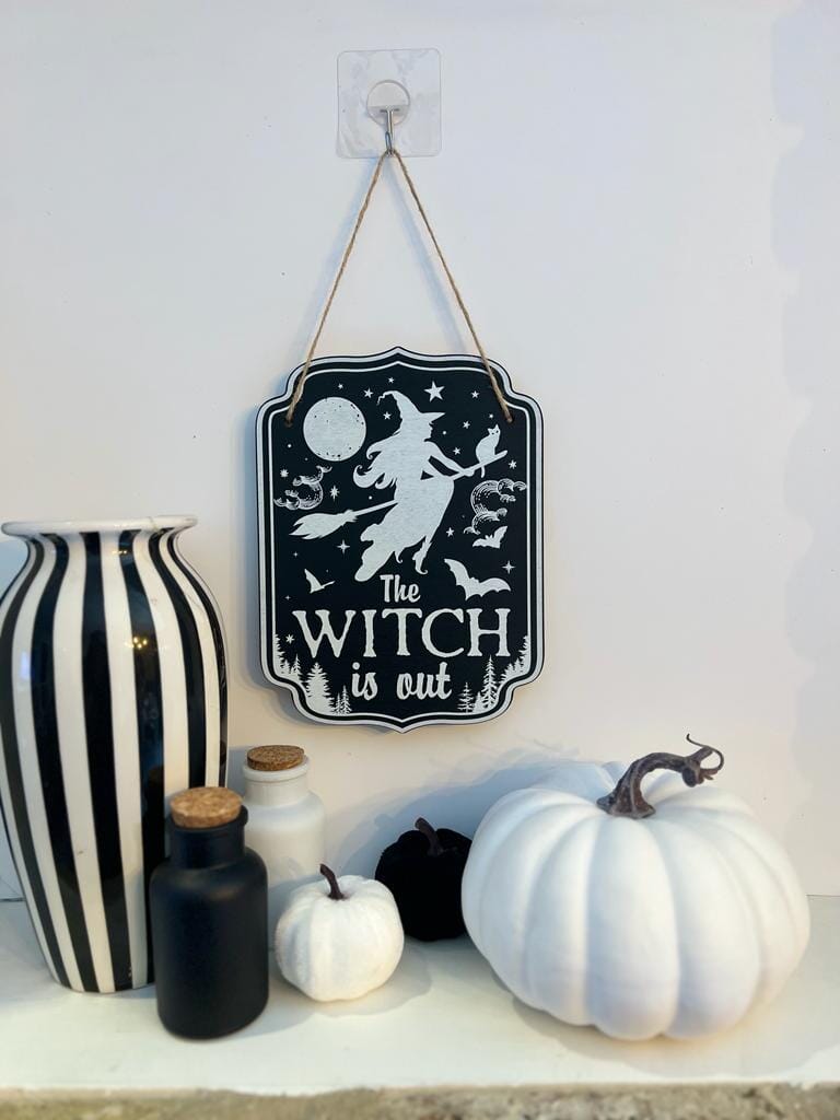 Witchy Décor Wooden Sign