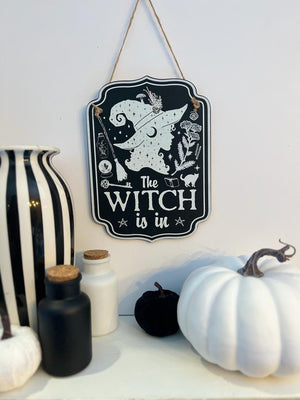 Witchy Décor Wooden Sign