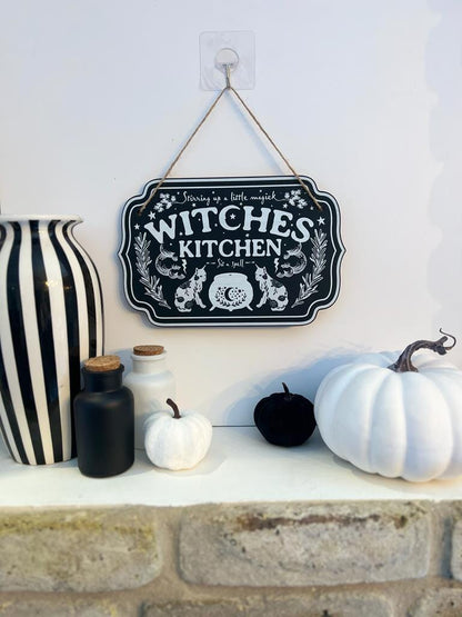 Witchy Décor Wooden Sign