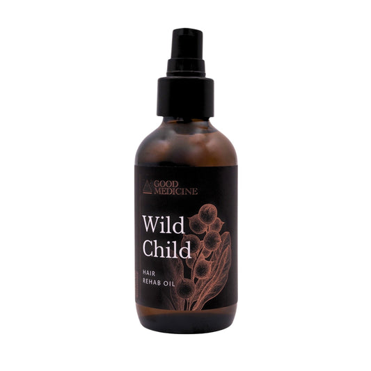 Wild Child Hair Rehab Oil | Nourishing Botanical Hair Oil
