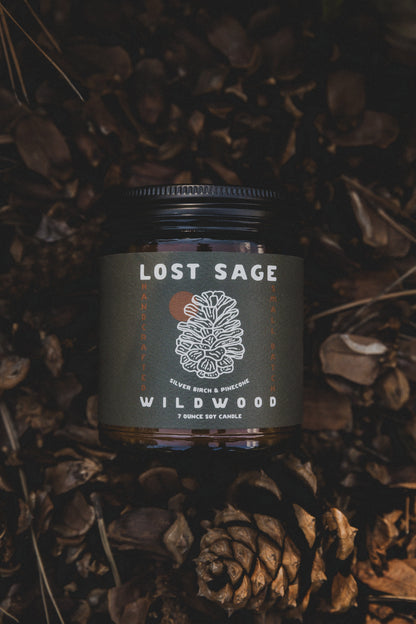 Wildwood Soy Candle | Silver Birch & Pine Cone