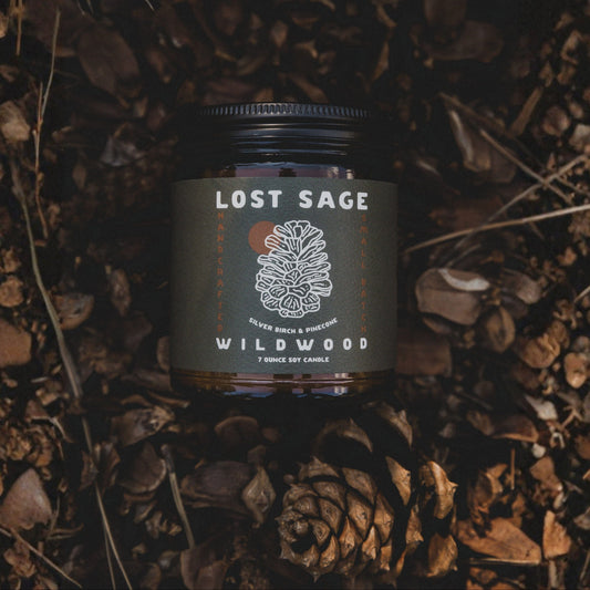 Wildwood Soy Candle | Silver Birch & Pine Cone