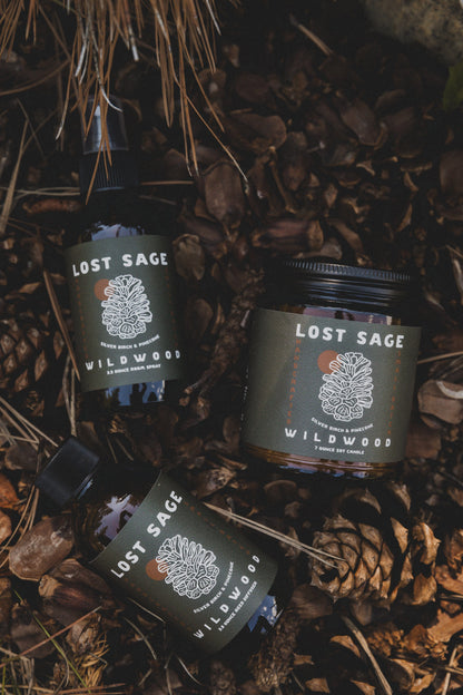 Wildwood Soy Candle | Silver Birch & Pine Cone