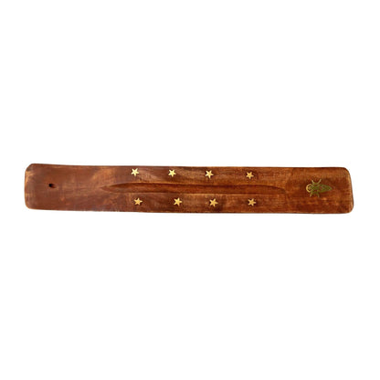 Wooden Boat Incense Burner