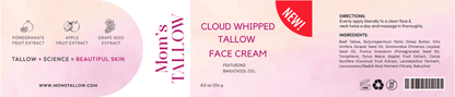 Cloud Whipped Tallow Face Cream – Airy Hydration and Glow - Spirit Nest