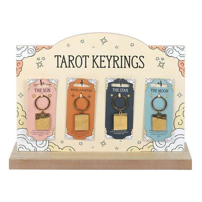 Vintage Tarot Card Keyrings | Tarot Card Charm