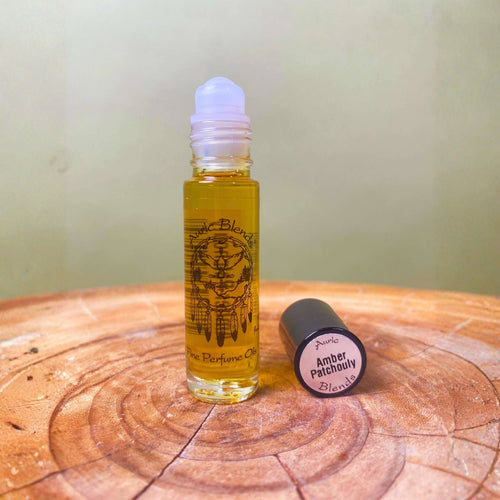 Amber Patchouly Roll-On Perfume Oil – Earthy Amber & Patchouli
