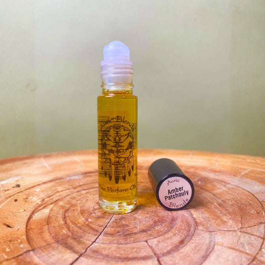 Amber Patchouly Roll-On Perfume Oil – Earthy Amber & Patchouli