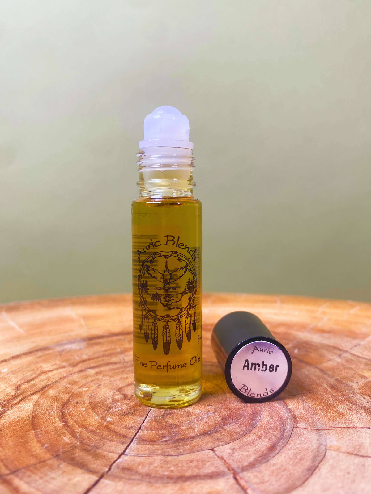 Amber Roll-on Perfume Oil - Warm Vanilla & Oud