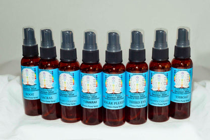 Chakra Incense Mist Set | Complete 8-Piece Botanical Collection