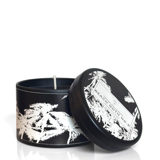 Beach Goth #2 Soy Candle | Tropical Vanilla Home Fragrance