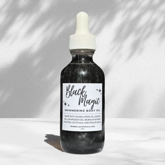 Black Magic Shimmer Body Oil