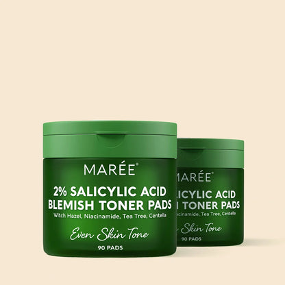 Witch Hazel Clearing Pads - Blemish & Oil Control Toner Pads