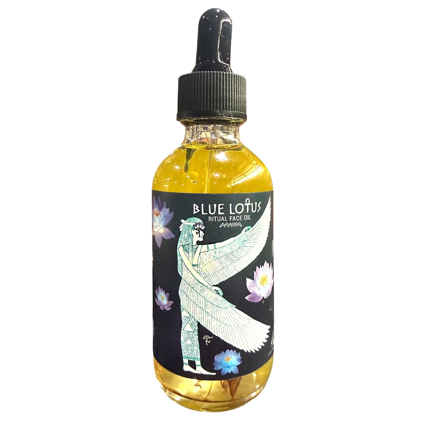 Blue Lotus Ritual Face Oil | Sacred Egyptian Elixir for Glow, Deep Calm & Spiritual Awakening 🩵🌿