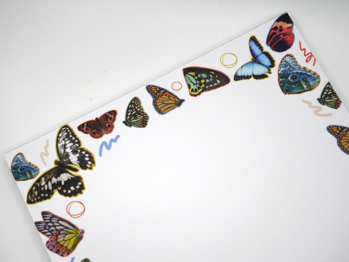 Butterfly & Moth Notepad – Whimsical Notes