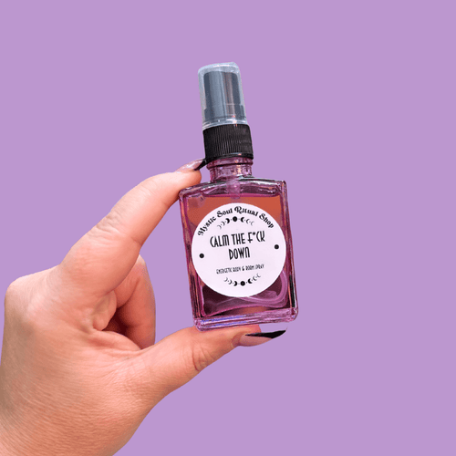Calm The F*ck Down Energy Spray - Lavender Botanical Mist
