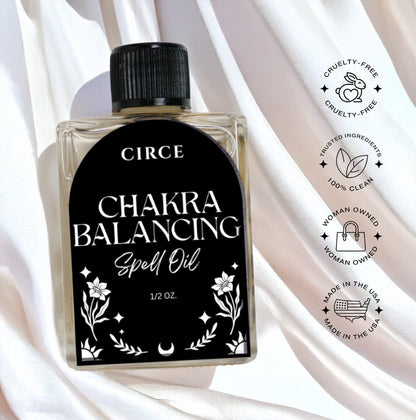 Chakra Spell Oil – Balance & Alignment - Spirit Nest