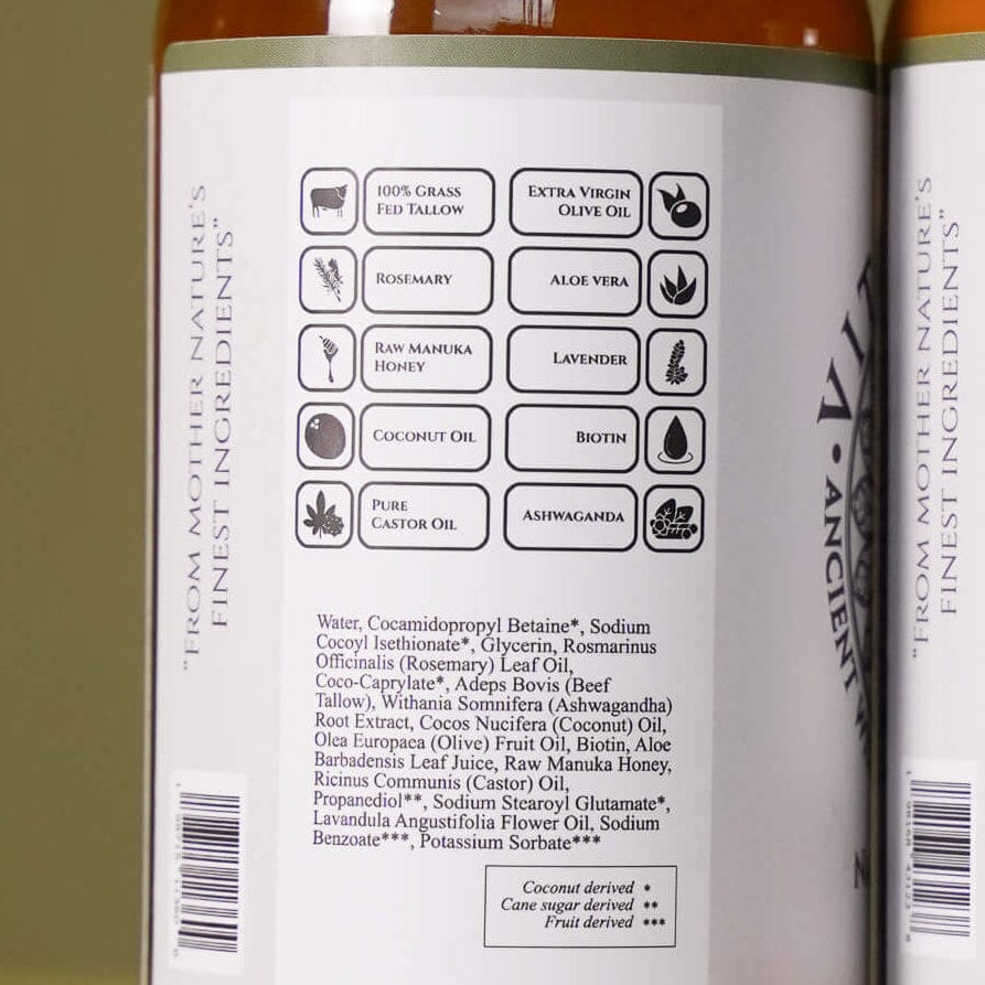 Nature’s Elixir Shampoo – Tallow-Based Hair Cleanser