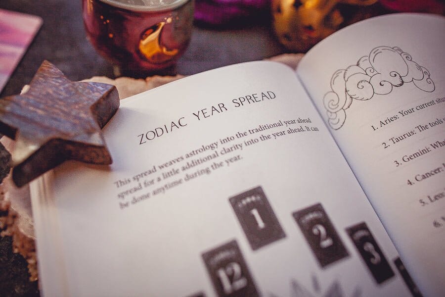 Cosmic Guidance – Book of Astrological Tarot Spreads