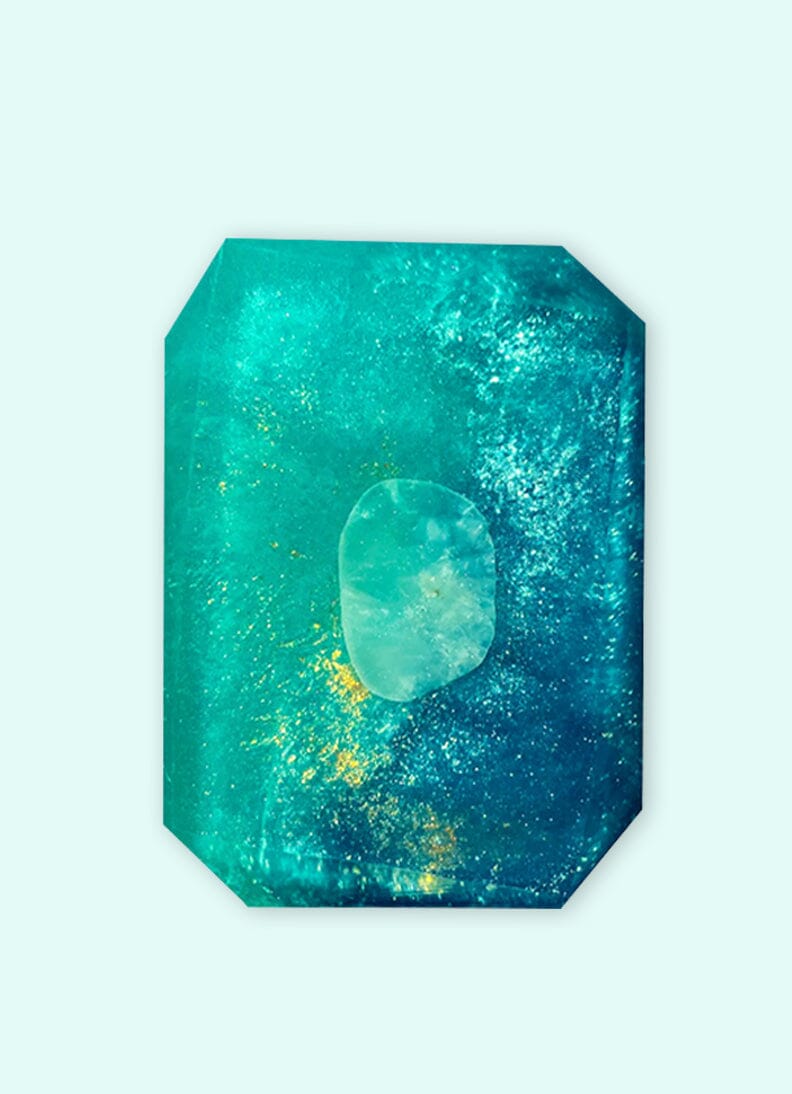 Deep Within Soap - Prehnite Crystal-Infused Ritual Bar