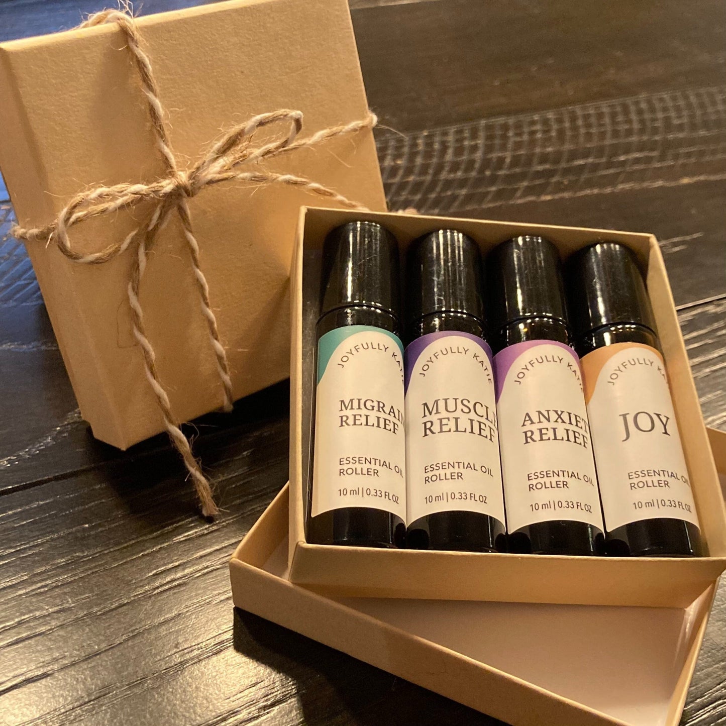 Workplace Reset Kit | Essential Oil Roller Gift Set for Stress & Focus
