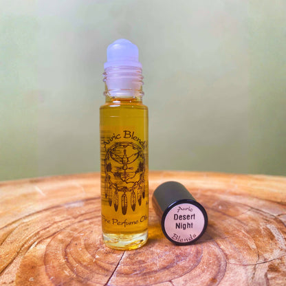 Desert Night Roll-On Perfume Oil – Sandalwood, Rose & Amber