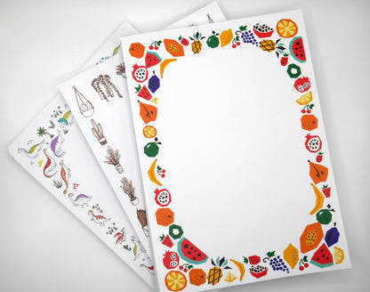 Fruit Notepad - Fresh & Fruity Notes