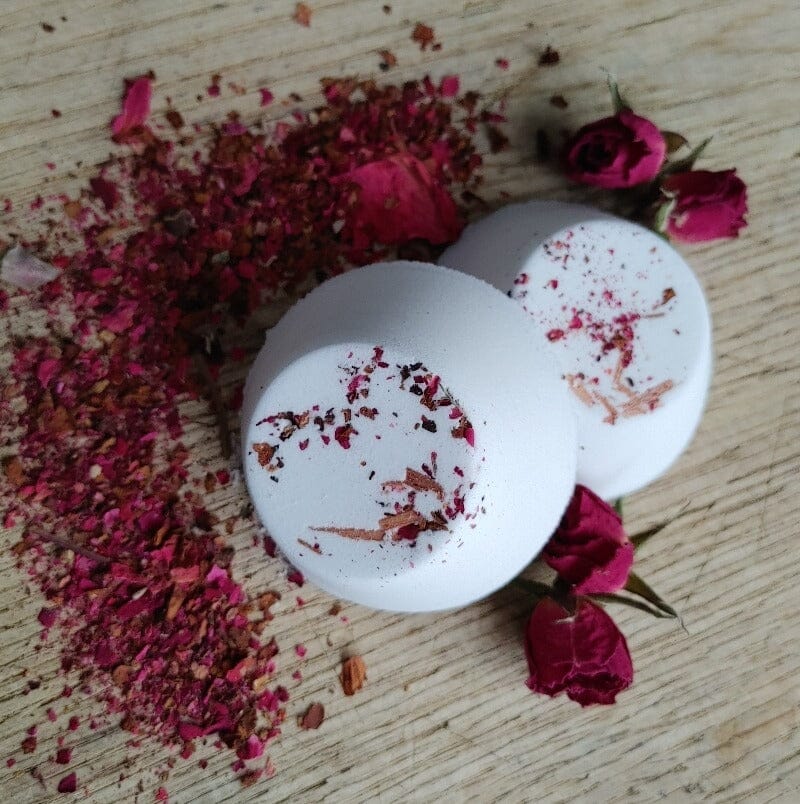 Dusty Rose Shower Steamers – Rose & Sandalwood Aromatherapy