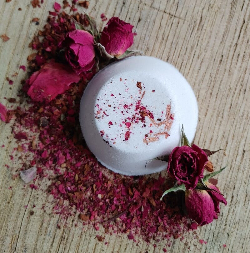 Dusty Rose Shower Steamers – Rose & Sandalwood Aromatherapy