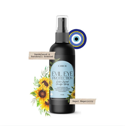 Evil Eye Protection Room and Body Spray – Cleansing & Defense - Spirit Nest
