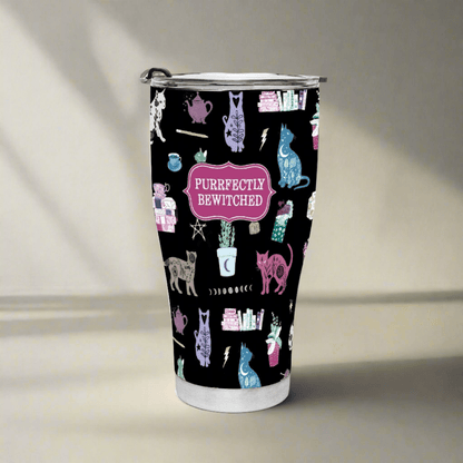 Purrfectly Bewitched  Curve Tumbler